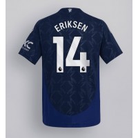 Camisa de time de futebol Manchester United Christian Eriksen #14 Replicas 2º Equipamento 2024-25 Manga Curta